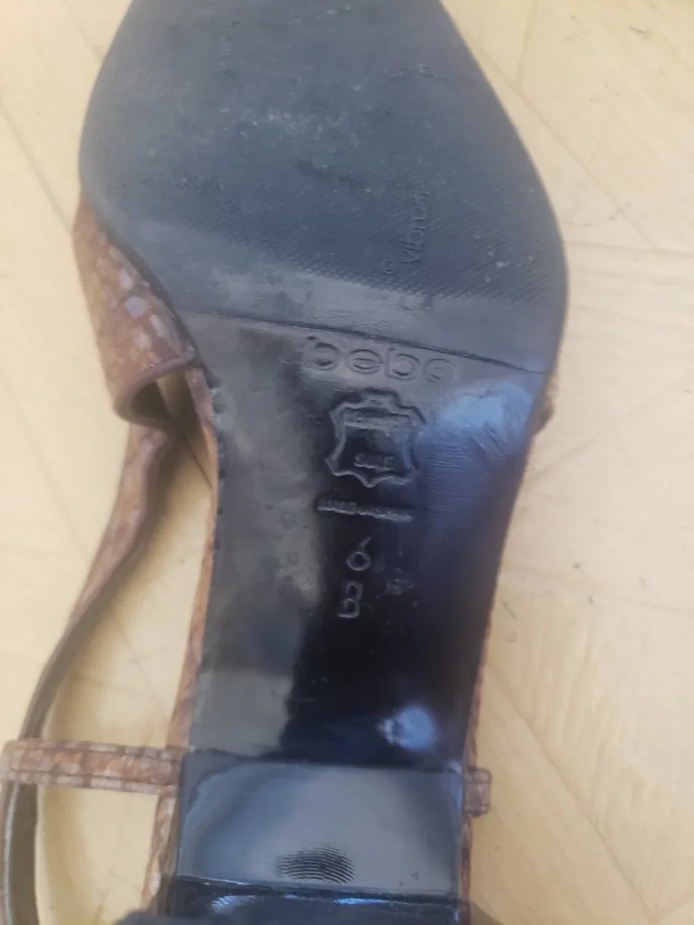 Bebe Strappy Pumps Size 6M